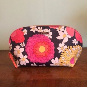Trina Turk floral makeup bag